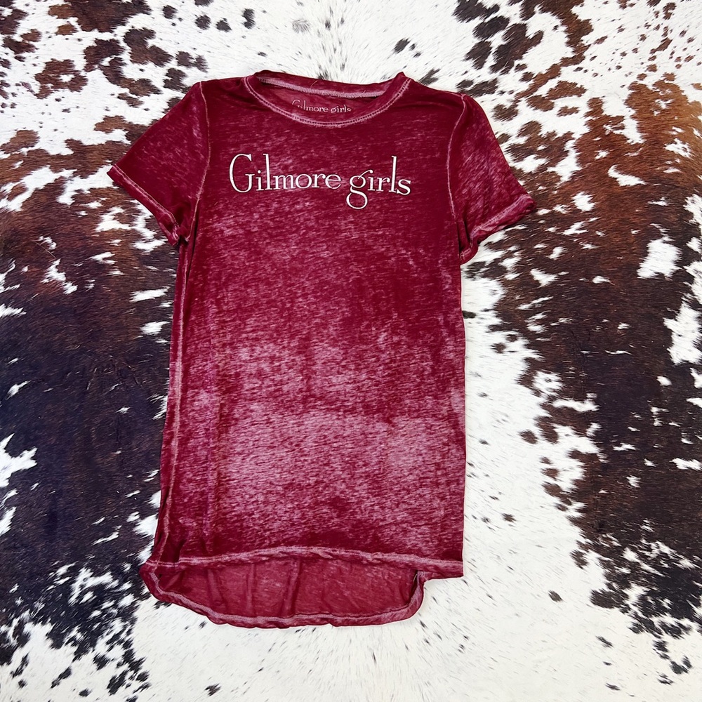 Gilmore Girls Red Lightweight Tee Shirt Small